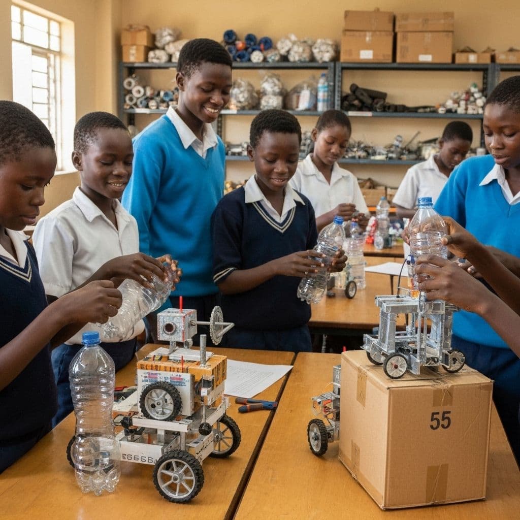 Ghanaian engineers developing locally relevant robotics systems for industry